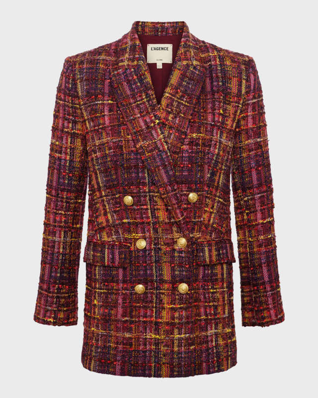 Aimee Relaxed Double-Breasted Blazer